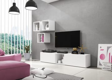 Cama ROCO8 BI/BI/BI svetainės sekcija Spinta daiktams ir garso / vaizdo technikai laikyti