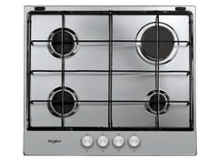 Whirlpool TGML 650 IX viryklė Sidabras Įmontuoti Dujinė 4 zone(s)