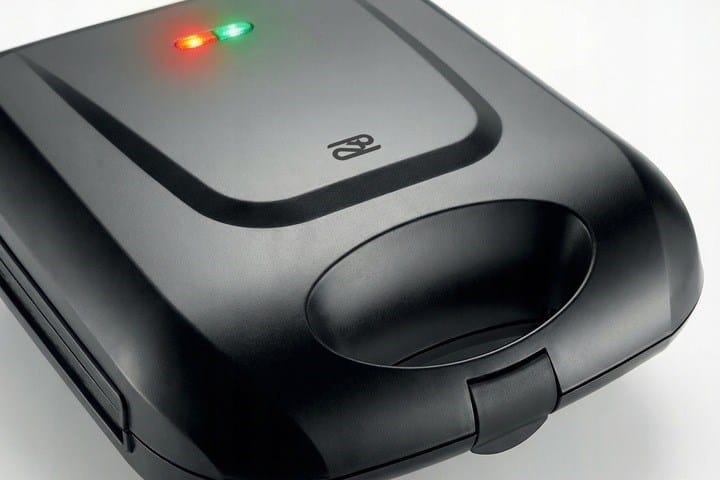 Promis STP 25 XXL“ sumuštinių keptuvė, 4 skrebučiai, 1400 W, juoda