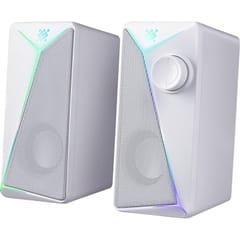 DEFENDER PC SPEAKERS J5 2.0 6W LED USB WHITE 65205 1