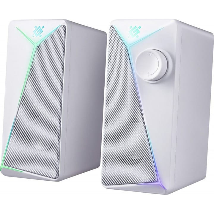 DEFENDER PC SPEAKERS J5 2.0 6W LED USB WHITE 65205