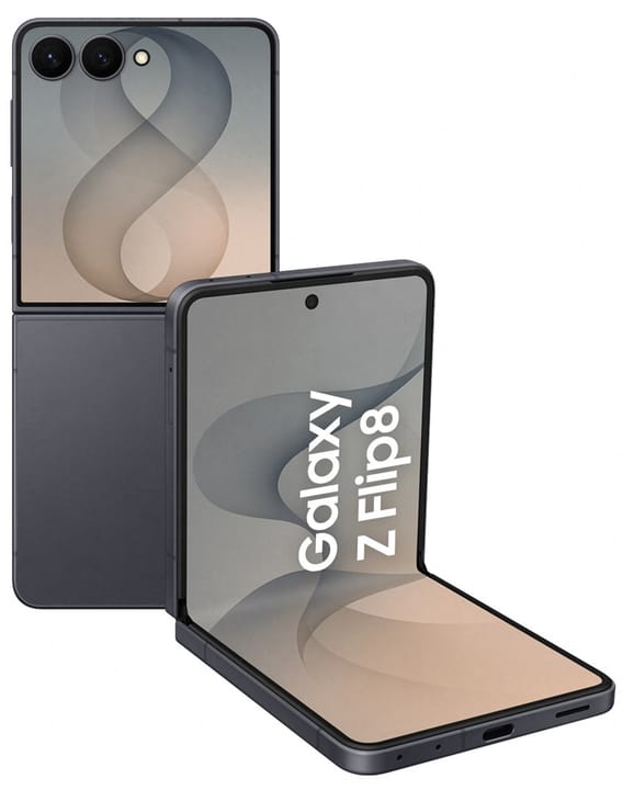 Samsung Galaxy Z Flip8 17,5 cm (6.9") Dviguba SIM jungtis 5G C tipo USB 12 GB 256 GB 4300 mAh Grafitas