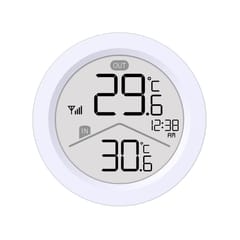 GreenBlue belaidė meteorologinė stotis, vidaus/lauko temperatūra, laikrodis, °C/°F pasirenkama, veikimo nuotolis iki 60 m, GB162 2