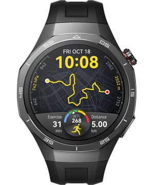 Huawei WATCH GT5 Pro 46mm 3,63 cm (1.43") AMOLED Skaitmeninis 466 x 466 pikseliai Juoda GPS (palydovinis)