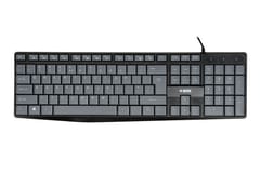 iBox IKC2010G klaviatūra Namo USB QWERTY Anglų Pilka, Juoda 1