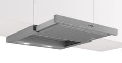 Bosch Serie 2 DFM064W55 gartraukis Pusiau įmontuojamas (ištraukiamas) Metalinis, Sidabras 394 m³/h 1