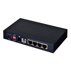 Planet VC-234 tinklo komutatorius Valdomas Fast Ethernet (10/100) Juoda 1U 3