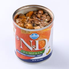 Šlapias šunų maistas - FARMINA N&D DOG LAMB&PUMPKIN&BLUEBERRY PUPPY 285g 4
