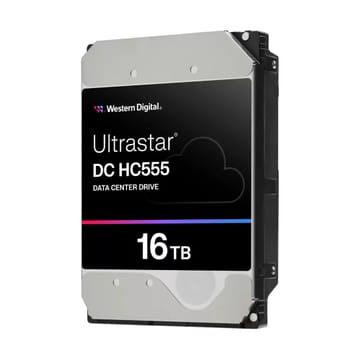 Western Digital Ultrastar DC HC555 vidinis kietasis diskas 16 TB 7200 RPM 512 MB 3.5" „Serial ATA III“