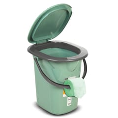GreenBlue GB320GG žalios ir pilkos spalvos kelioninis tualetas 4