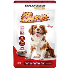 BIOFEED Dog Snackers Adult medium & large Beef - sausas maistas šunims - 20kg
