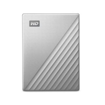 Western Digital WDBFTM0040BSL-WESN išorinis kietasis diskas 4 TB C tipo USB 3.2 Gen 1 (3.1 Gen 1) Sidabras