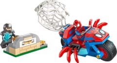 LEGO MARVEL 11206 Spidey ant savo motociklo prieš Rhino 3
