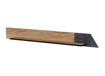 Cama OVO lentyna 130x20xH15 ąžuolas/betonas