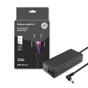 Qoltec 50073.65W maitinimo adapteris / inverteris Vidaus Juoda