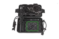 Išgyvenimo švilpukas GUARD WHISTLE aliuminis Juoda (YC-010-BL) 4