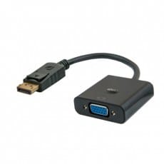 Savio CL-90 vaizdo kabelio adapteris 0,2 m DisplayPort VGA (D-Sub) Juoda 2