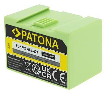 PATONA Pakaitinis akumuliatorius iRobot 14,4 V 2200 mAh žalias