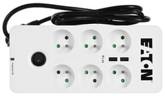 Eaton PB6UF viršįtampių ribotuvas Juoda, Balta 6 AC išvestis(ys / čių) 220 - 250 V 1,5 m 8