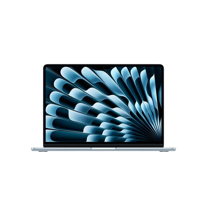 Apple MacBook Air Apple M M5 Knyginis kompiuteris 34,5 cm (13.6") 16 GB 512 GB SSD Wi-Fi 7 (802.11be) macOS Tahoe Mėlyna
