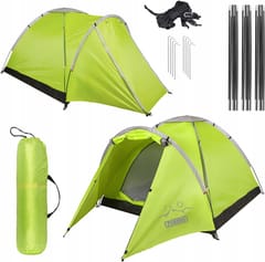 Turistinė stovyklavimo palapinė 2 x 2 m „Alpenair Pro“ tinklelis nuo uodų