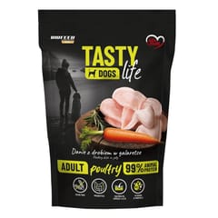 BIOFEED Tasty Dogs Life Poultry - drėgnas ėdalas šunims - 500g