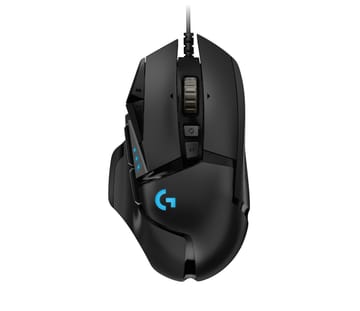 Logitech G G502 HERO kompiuterio pelė Žaidimams Dešinės rankos USB A tipo Optinis 25600 DPI