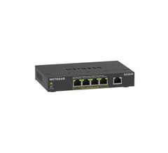 NETGEAR GS305Pv3 Ne-valdomas Gigabit Ethernet (10/100/1000) Maitinimas per Eternetą (PoE) Juoda 1