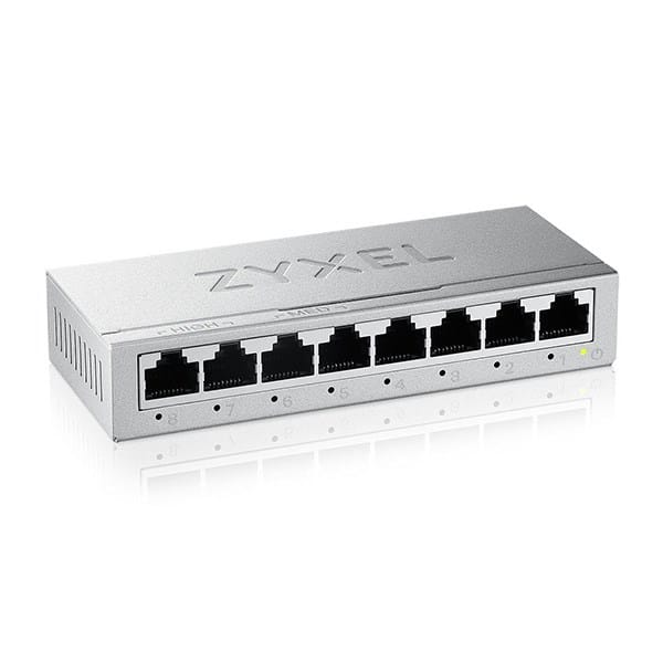 Zyxel GS-108BV5-EU0101F tinklo komutatorius Ne-valdomas L2 Gigabit Ethernet (10/100/1000)