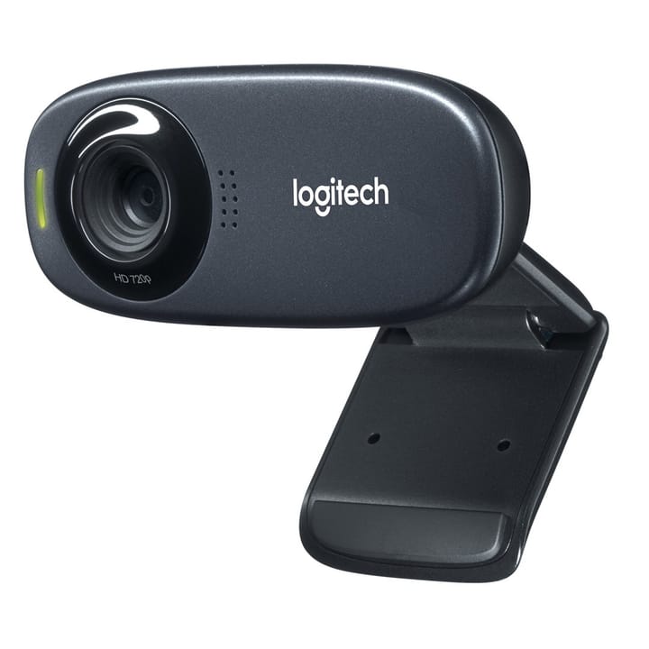 Logitech C310 HD internetinė kamera 5 MP 1280 x 720 pikseliai USB Juoda