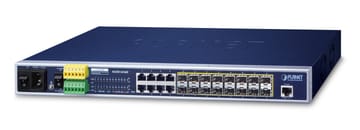 PLANET MGSW-24160F network switch Managed L2+ Gigabit Ethernet (10/100/1000) Power over Ethernet (PoE) 1U Blue