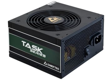 Chieftec Task TPS-500S maitinimo blokas 500 W 24-pin ATX ATX Juoda