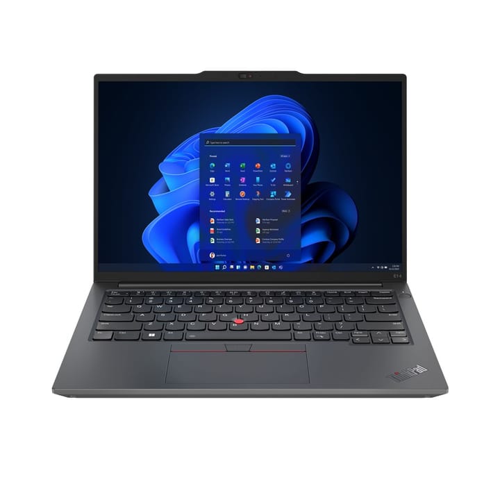 Lenovo ThinkPad E14 Gen 5 (Intel) Intel® Core™ i7 i7-1355U Knyginis kompiuteris 35,6 cm (14") Lietimui jautrus ekranas WUXGA 16 GB DDR4-SDRAM 512 GB SSD Wi-Fi 6 (802.11ax) Windows 11 Pro Anglų (JAV) Grafitas, Juoda Naujas / Repack