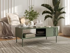 Cama TRESSE suoliukas/stalas 110x60x40 matinės žalios spalvos 2