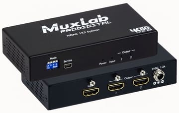 MUXLAB skirstytuvas HDMI 1x2, 4K/60Hz