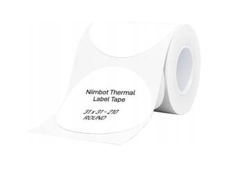 Niimbot T31*31 Round -210White Terminės etiketės baltos