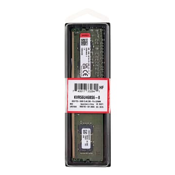 Kingston Technology ValueRAM atminties modulis 8 GB 1 x 8 GB DDR5