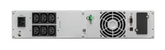Eaton 9E2000IR nepertraukiamo maitinimo resursai (UPS) Dviguba konversija (prisijungus) 2 kVA 1800 W 6 AC išvestis(ys / čių) 6
