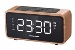 BLAUPUNKT CR65BT "Bluetooth" radijo žadintuvas, šviesaus medžio spalvos 3