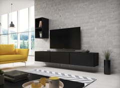 Cama ROCO7 CZ/CZ/CZ svetainės sekcija Spinta daiktams ir garso / vaizdo technikai laikyti 1