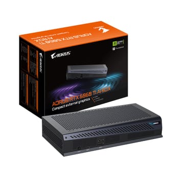GIGABYTE AORUS RTX 5060 Ti AI BOX GeForce RTX 5060 Ti Juoda