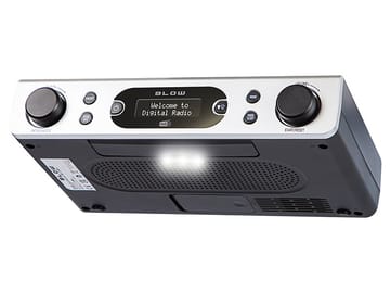 FM/DAB+ BLOW RK2 virtuvės radijas, sidabras