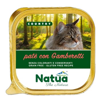 NATUA Country Shrimp - šlapias kačių maistas - 100g