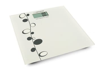Esperanza EBS005 asmeninės svarstyklės Stačiakampis Balta Elektroninės vonios svarstyklės