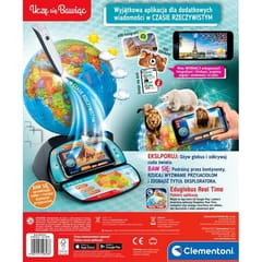 Clementoni rinkinys – interaktyvus Eduglobus Real Time 3