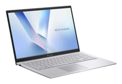 ASUS Vivobook 15 X1504MA-BQ173W „Core 5 320“, 15,6 colių FHD IPS lygio ekranas, 60 Hz, 250 nits, AG, 16 GB DDR5, 512 SSD, „Intel Graphics“, „WiFi 6+BT“, 720p kamera, 42 WHrs, „Win11“, „Cool Silver“ 2