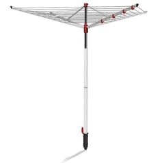Vileda Sun Lift Compact 168250 lauko drabužių džiovintuvas Juoda, Balta Aliuminis 40 m
