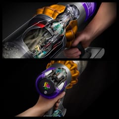 Dyson V15 Detect Absolute Dulkių siurblys-šluota „du viename“ Baterija Sausa HEPA Bemaišis 0,77 L Nerūdijančiojo plieno 4