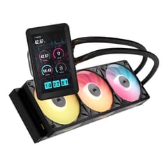 Corsair iCUE LINK TITAN II 360 RX LCD Procesorius Universalusis skystinis aušintuvas 36 cm Juoda 1 vnt 3
