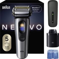 Braun NEVO 17000cc Skustuvas Apkarpymo mašinėlė Sidabras 2